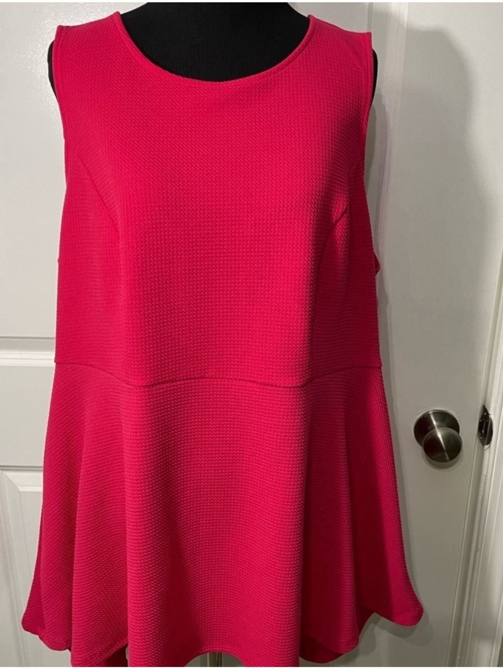 Torrid Women’s Sleeveless Pink Swing Top Size 2 (Torrid Sizing) CB-10